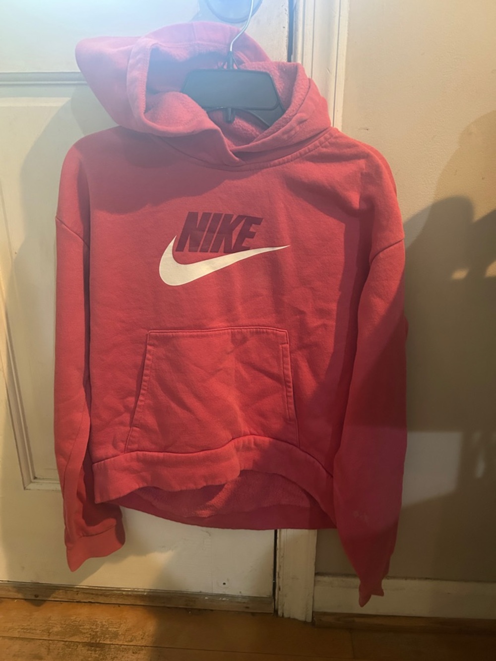 Girls’ Nike Coral Pink Hoodie